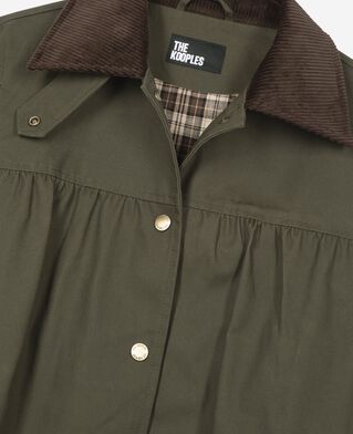 The Kooples F KAKI khaki cotton jacket