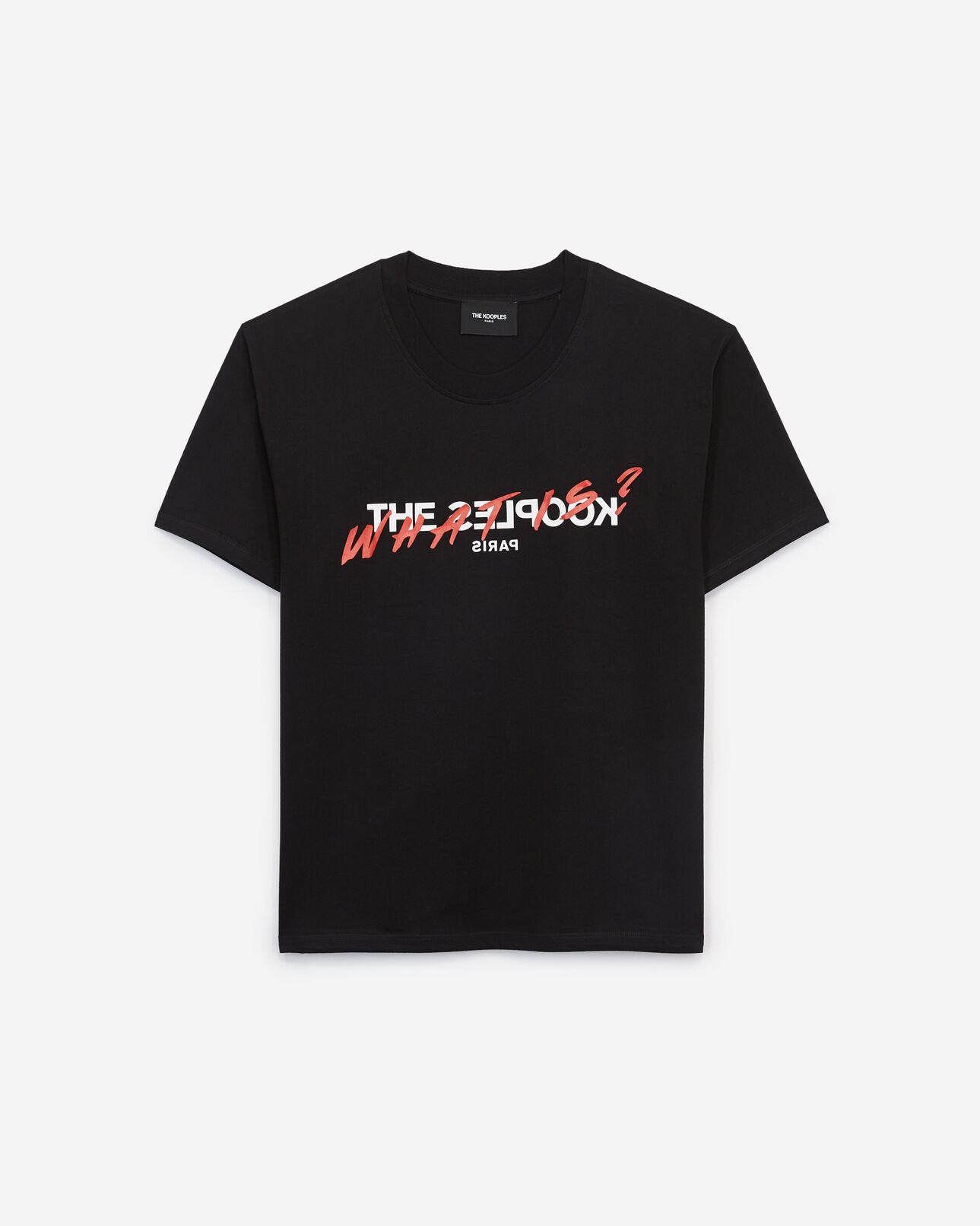 The Kooples WOMEN BLACK what is noir t-shirt