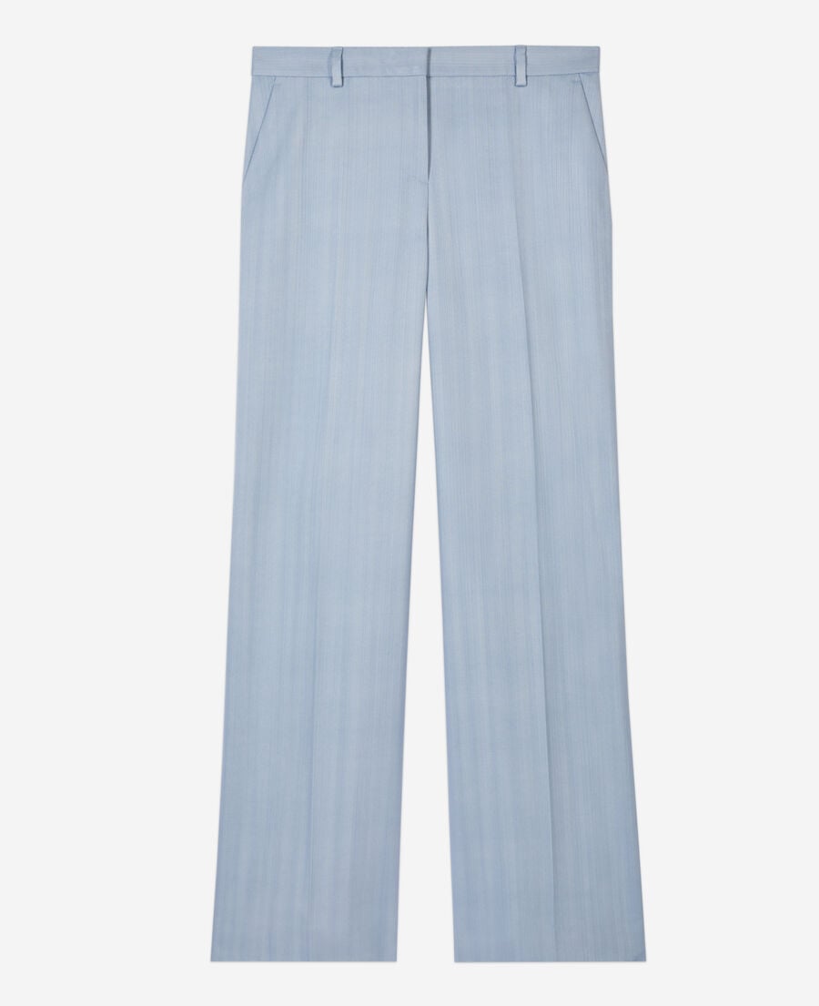 The Kooples WOMEN LAVENDER blue suit trousers