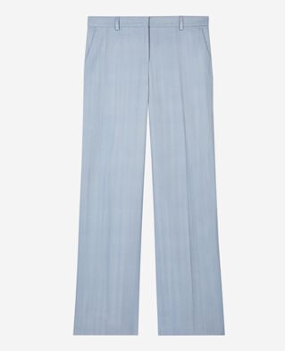 The Kooples WOMEN LAVENDER blue suit trousers