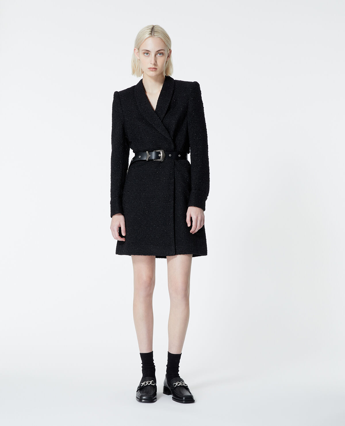 Tweed discount jacket dress
