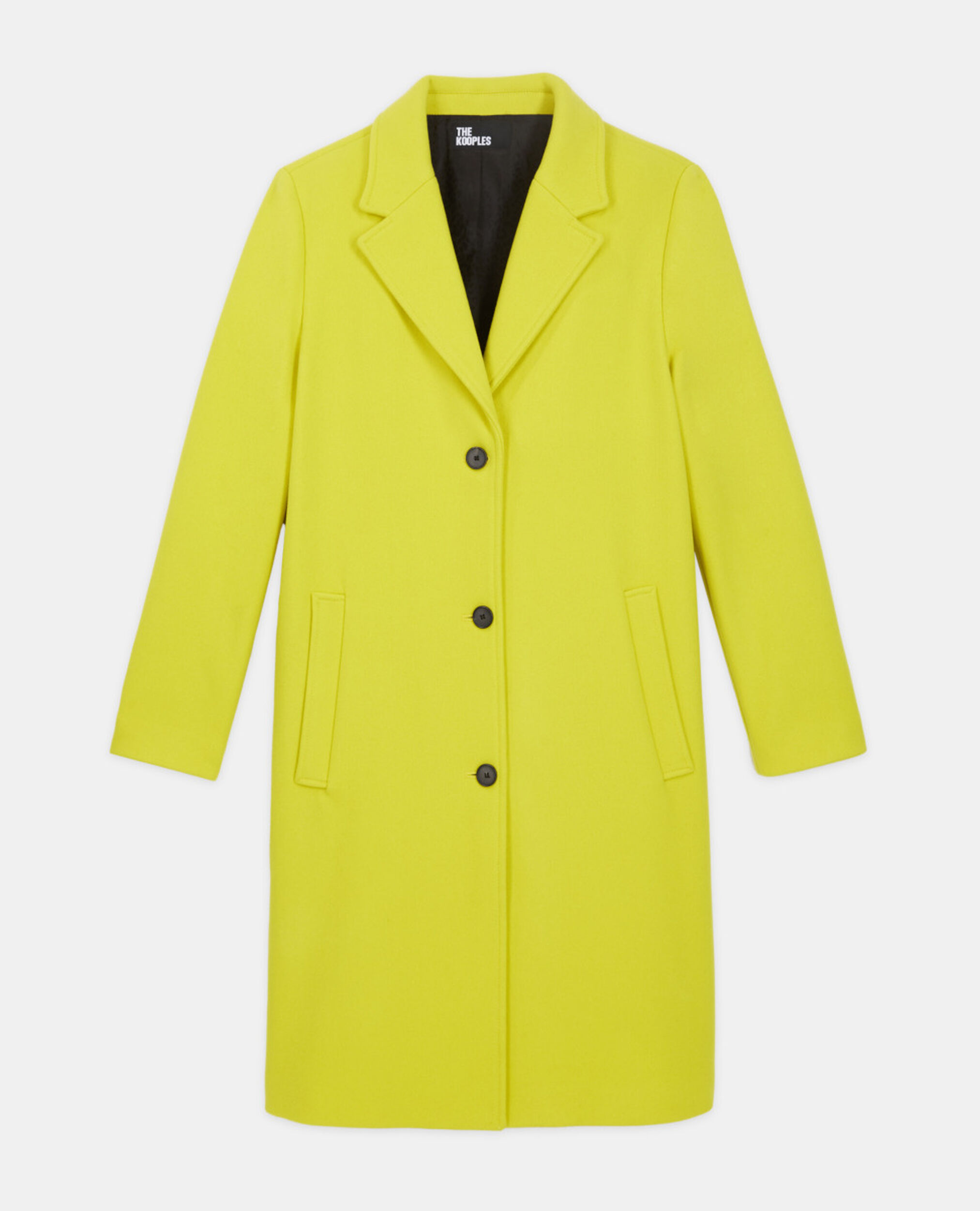 manteau jaune mango