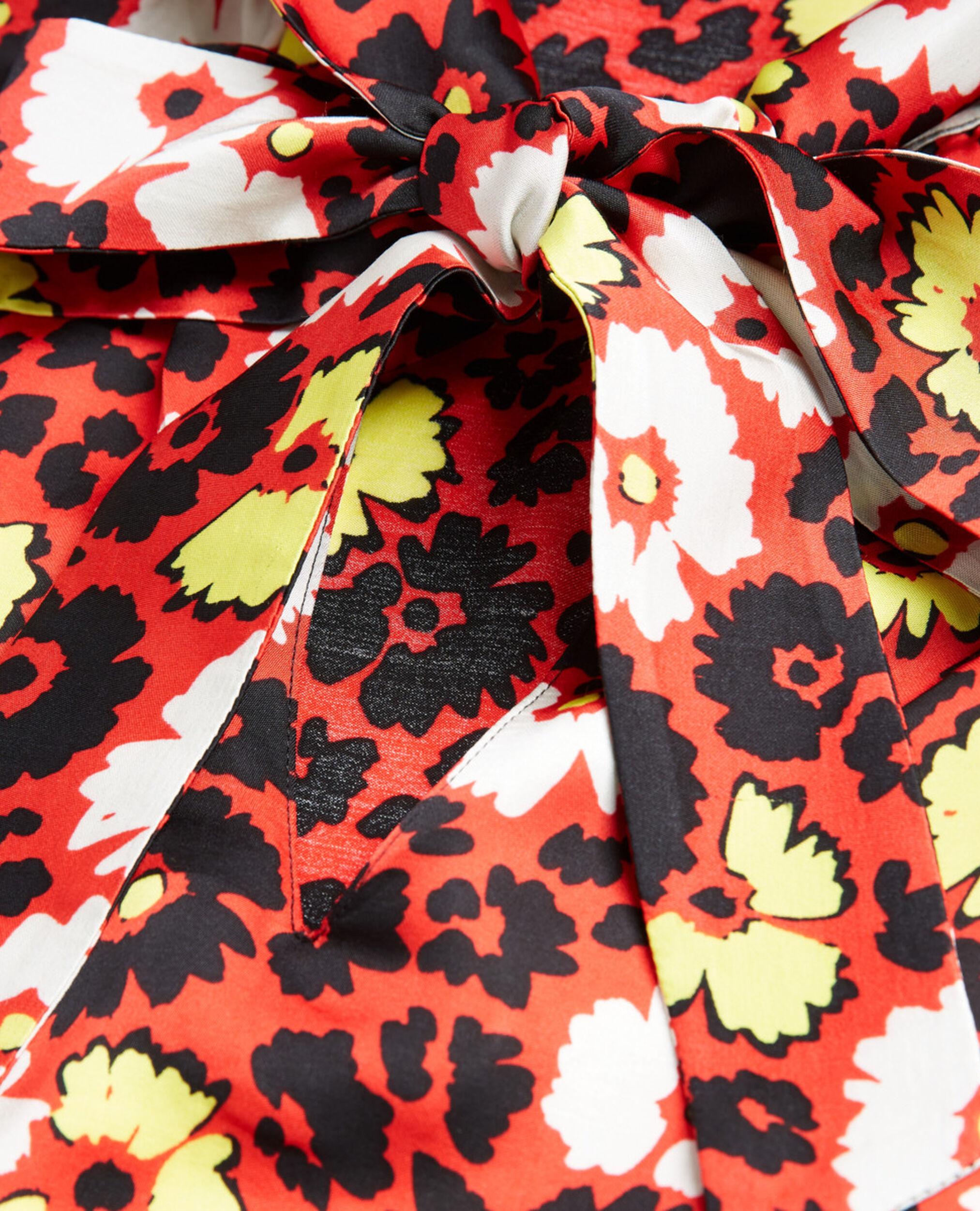 Floral print top, RED / YELLOW, hi-res image number null