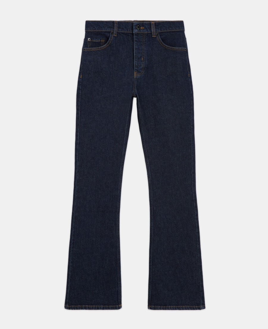The Kooples F BLUE BRUT dark blue flare jeans