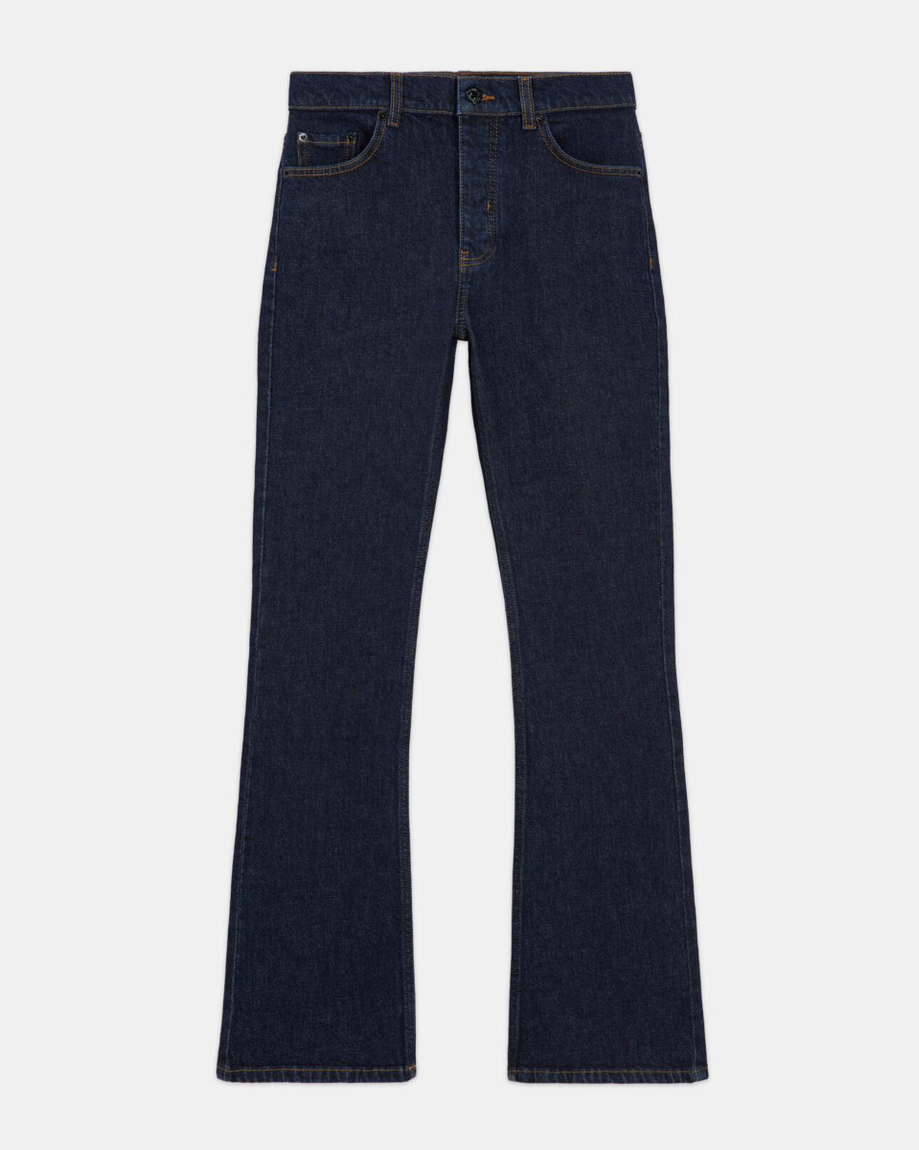 The Kooples F BLUE BRUT dark blue flare jeans