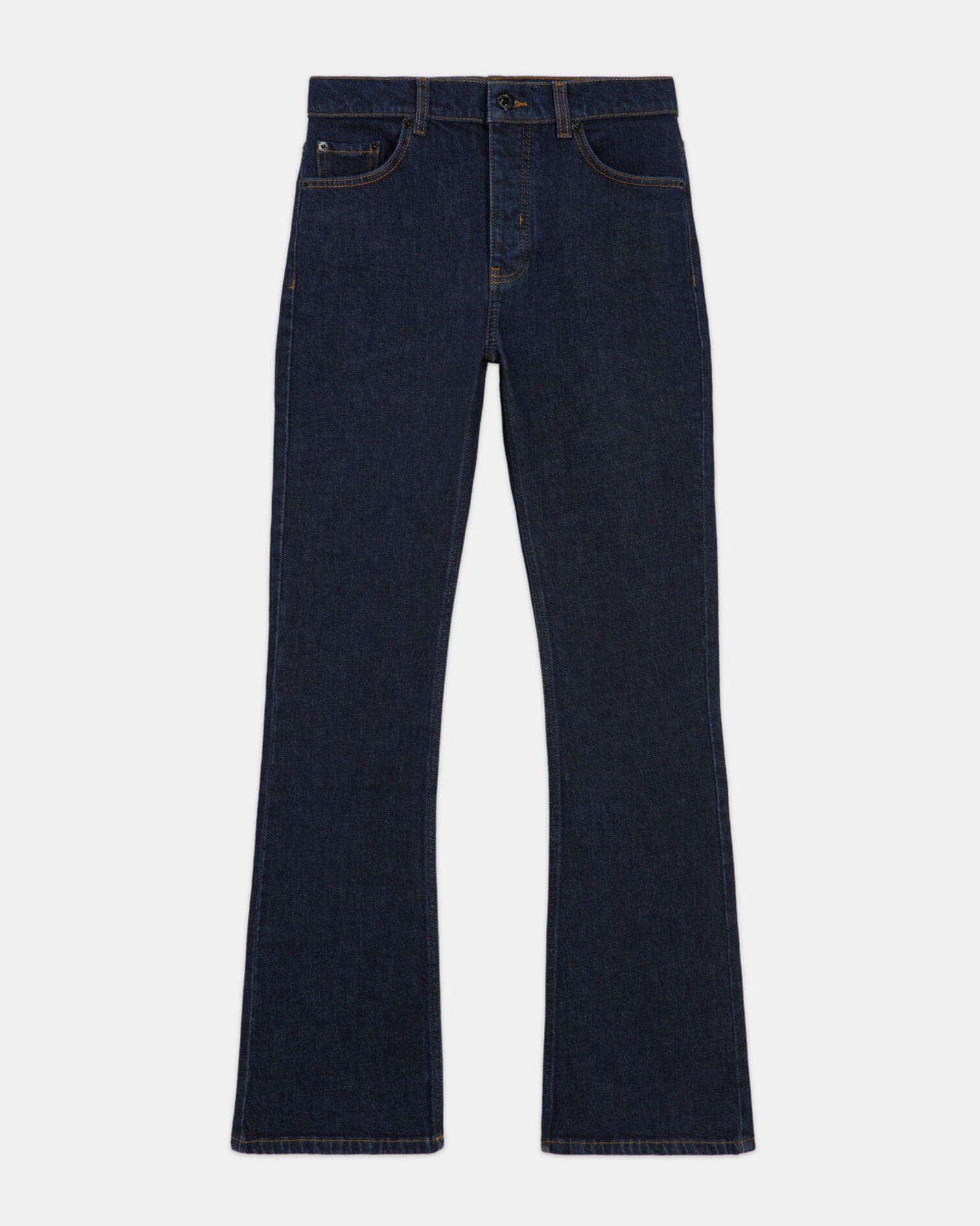 Dark blue flare jeans, BLUE BRUT, hi-res image number null