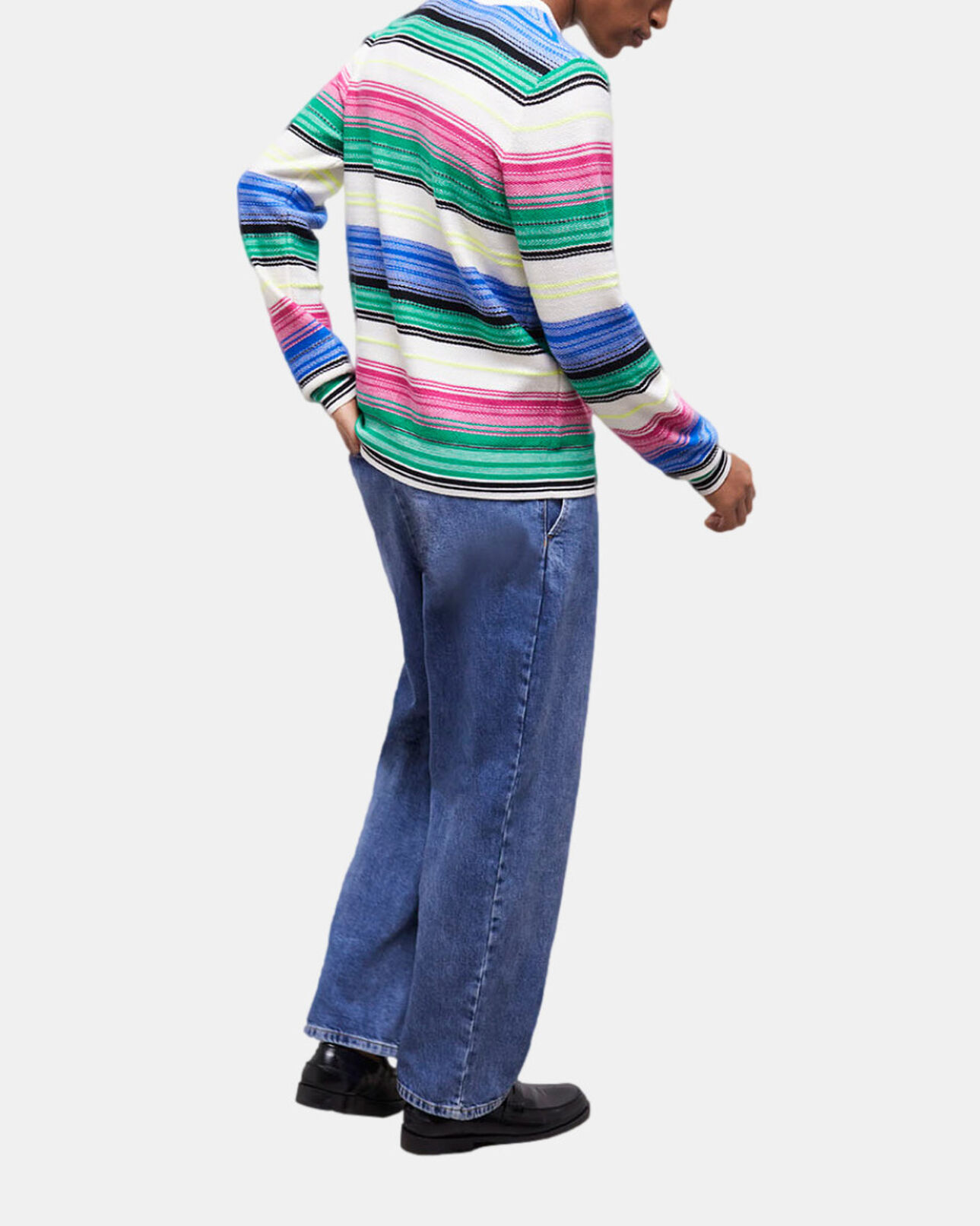 The Kooples HOMME MULTICOLOR pull imprimé en laine