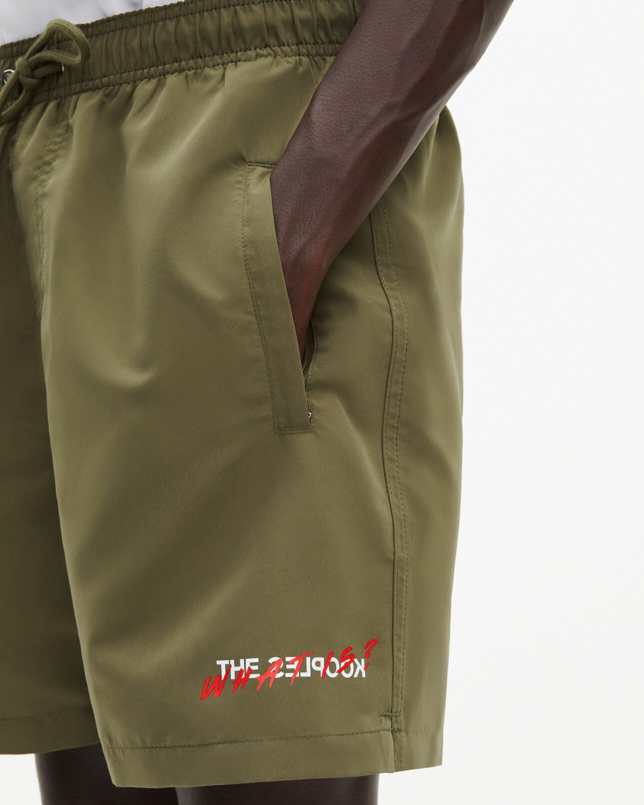 The Kooples MEN KAKI khaki what is swimsuit