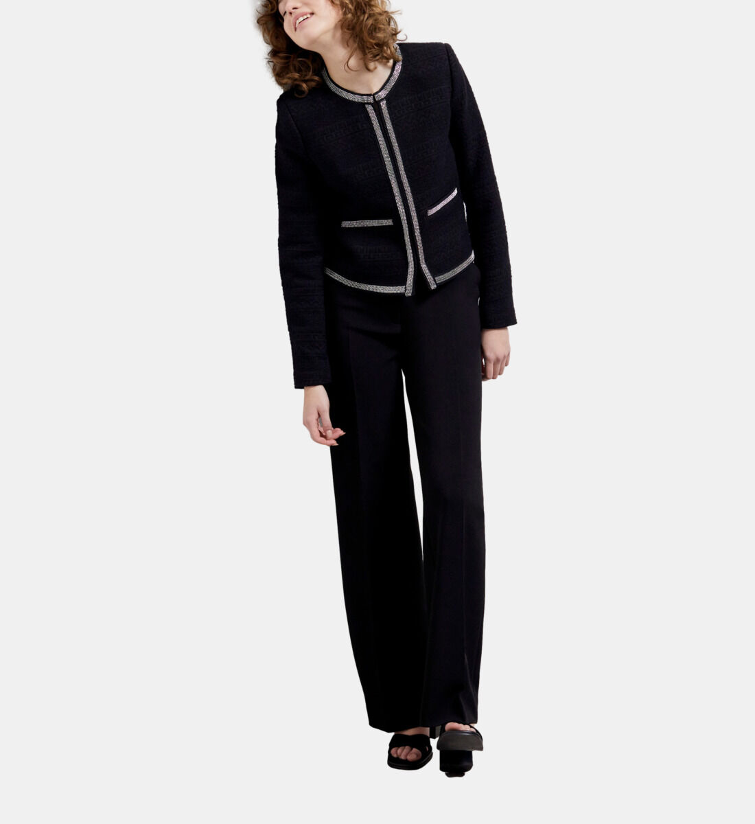Veste courte noire The Kooples