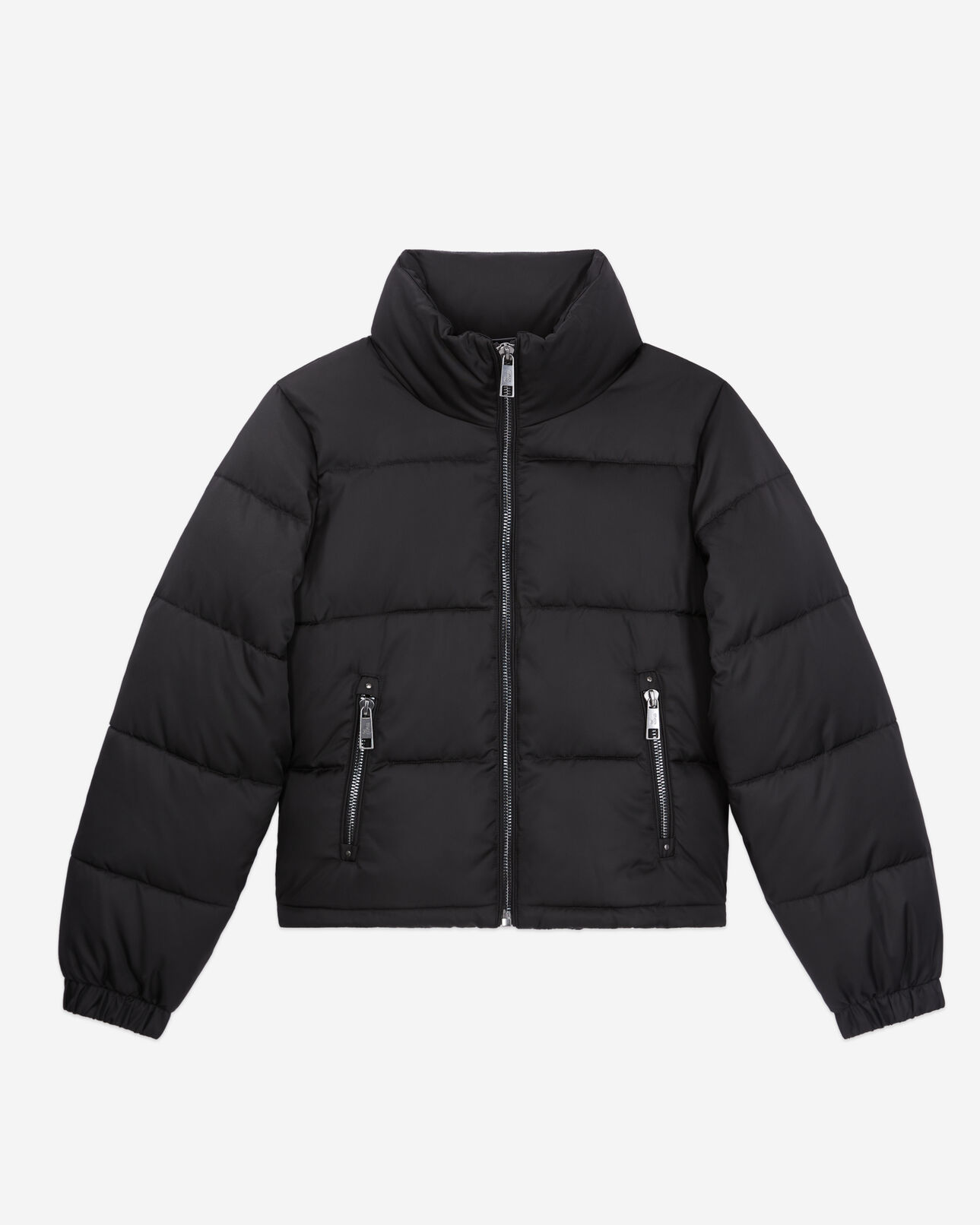 The Kooples DAMEN BLACK schwarze daunenjacke