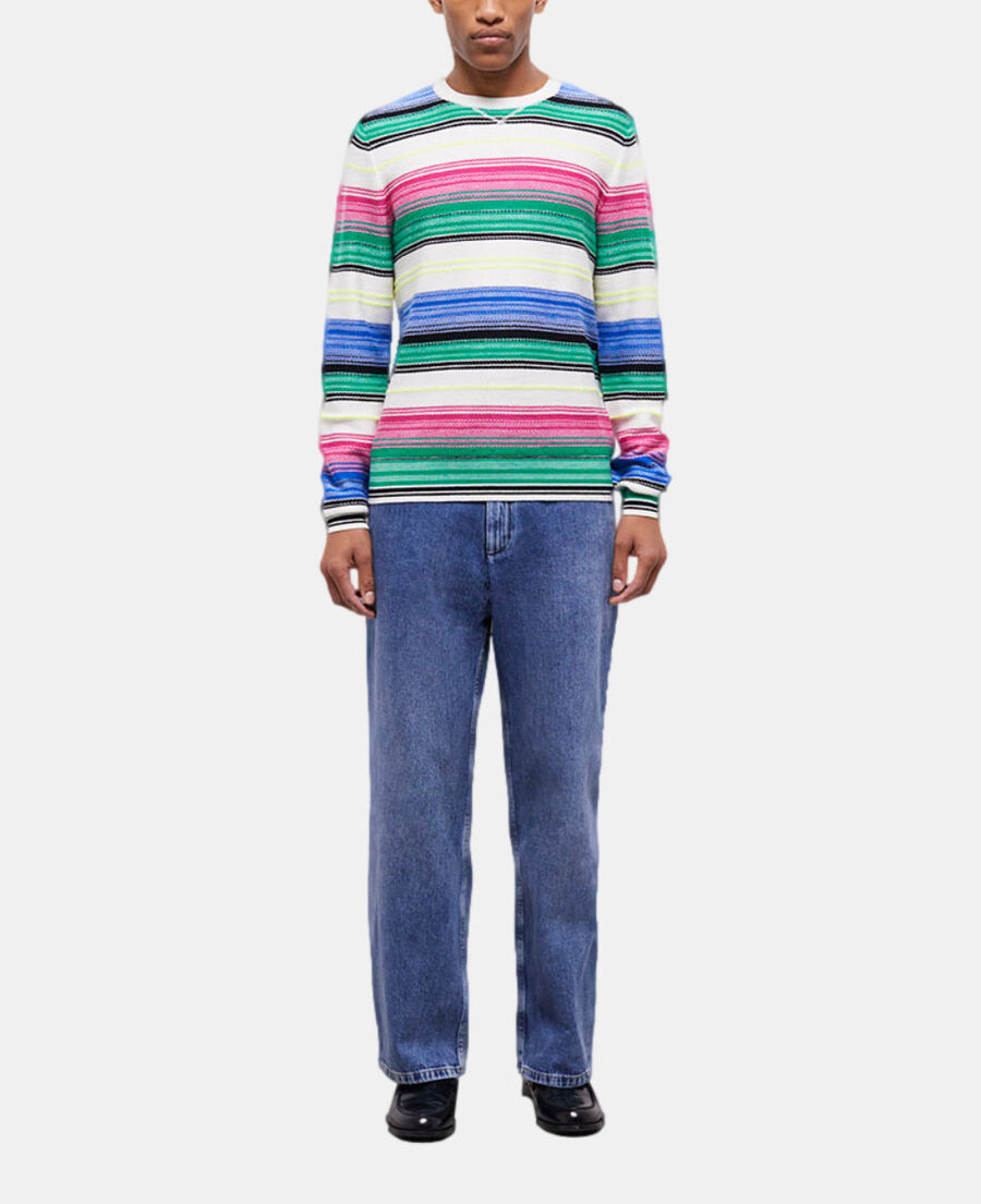 The Kooples H MULTICOLOR wool printed sweater