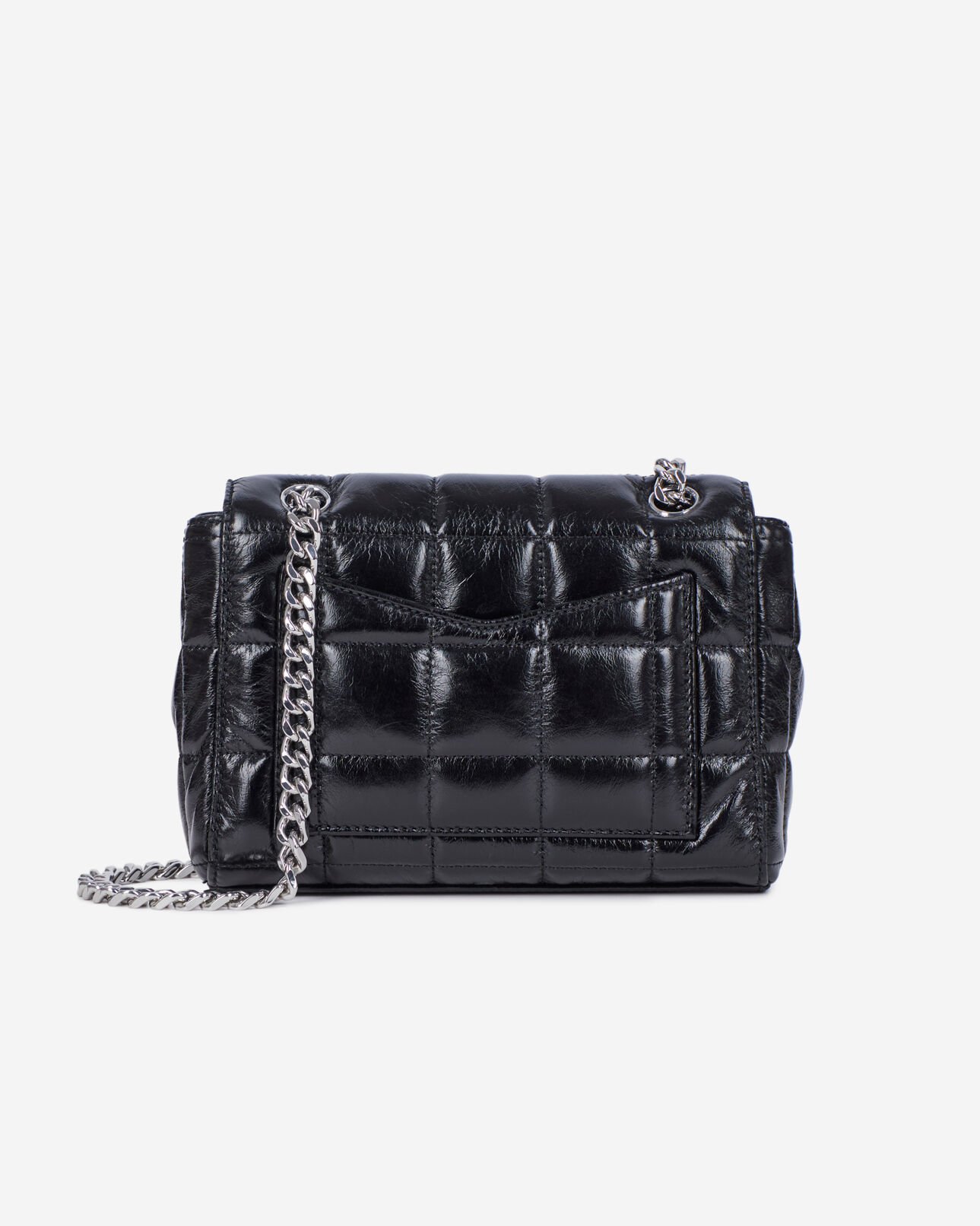 The Kooples MUJER BLACK bolso piel acolchado negro