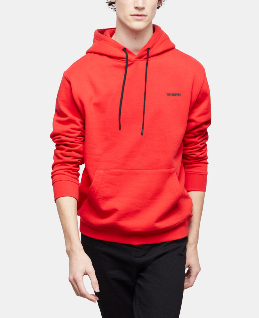 sweatshirt logo the kooples rouge