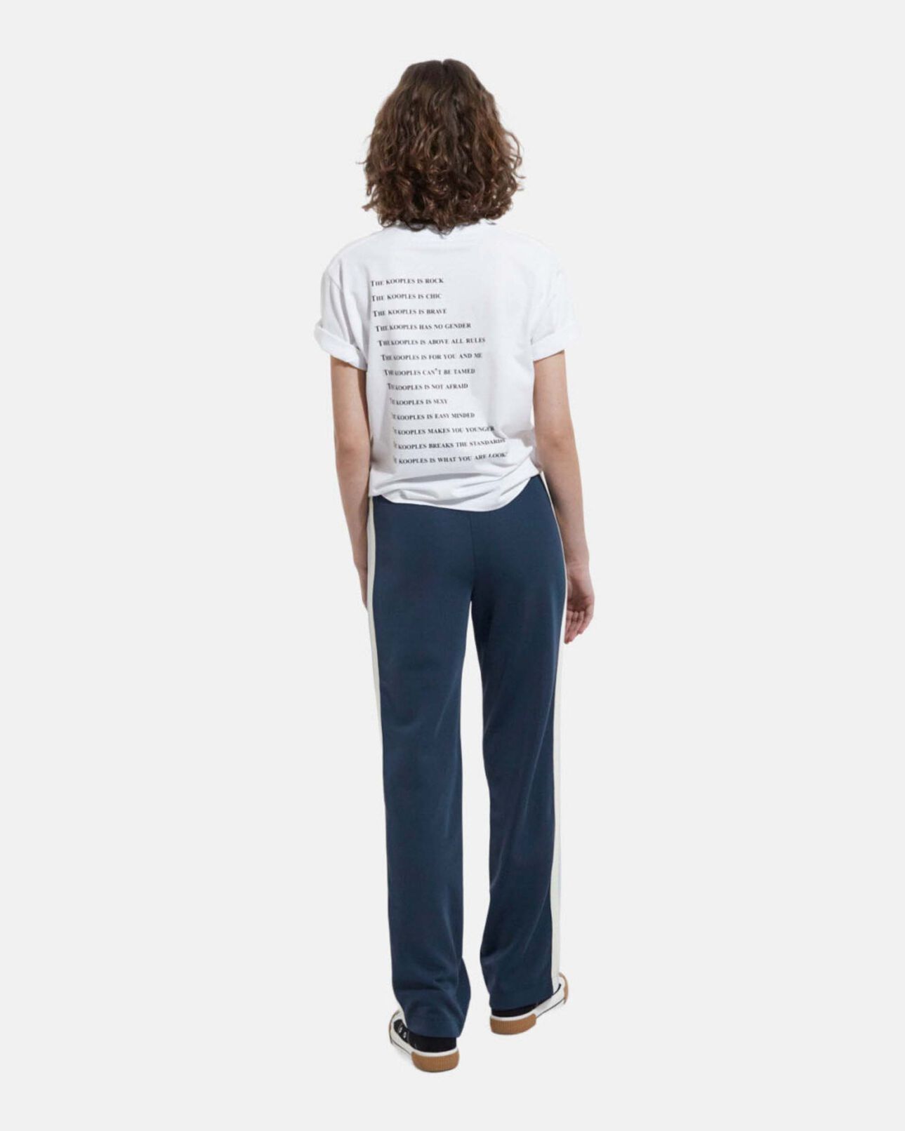 The Kooples FEMME WHITE t-shirt what is