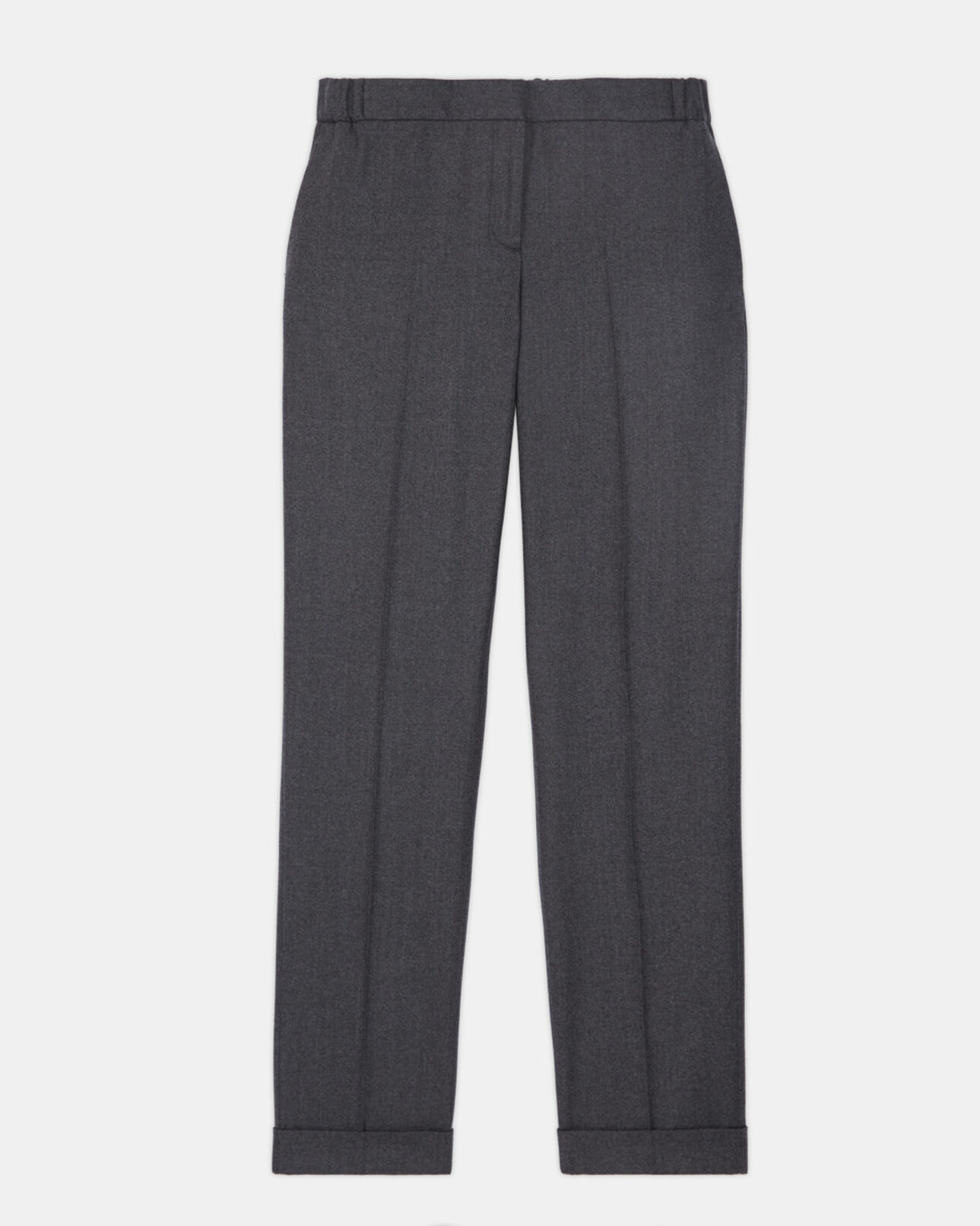 The Kooples DAMEN GREY graue anzughose aus wolle