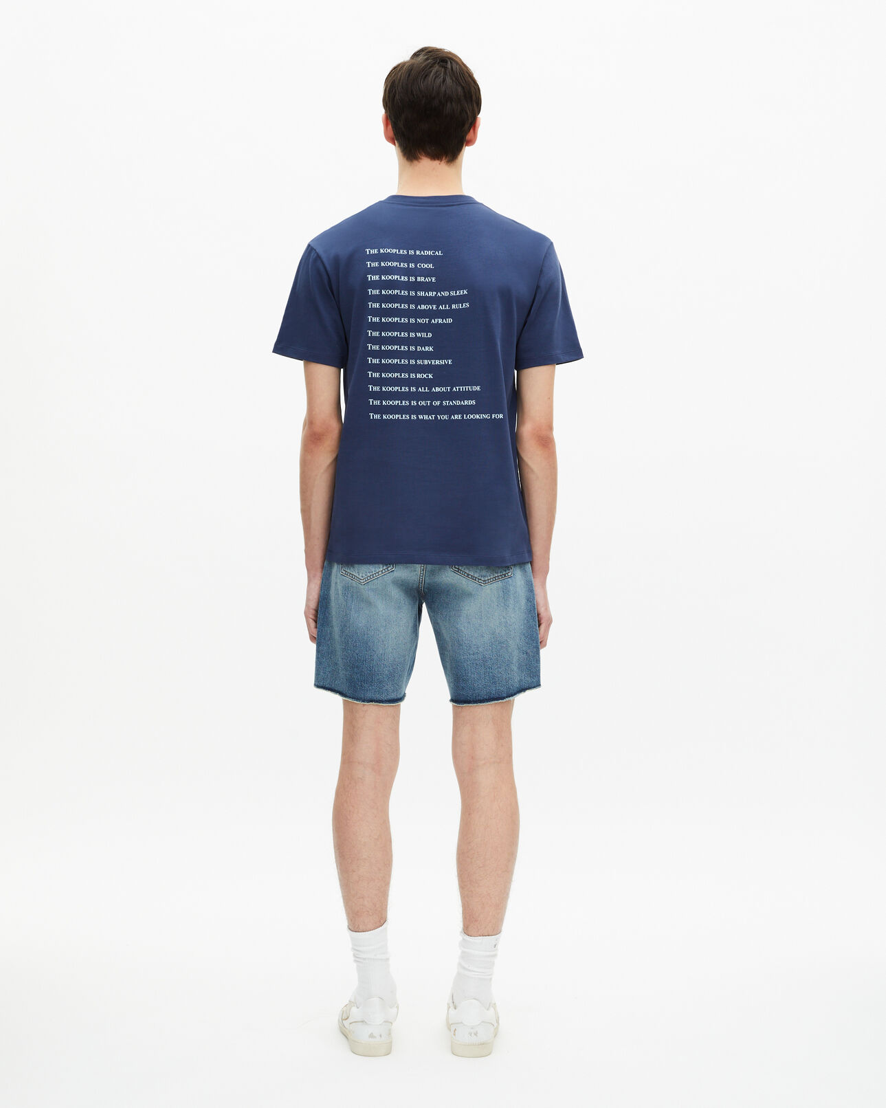 The Kooples MEN DARK NAVY navy what is t-shirt