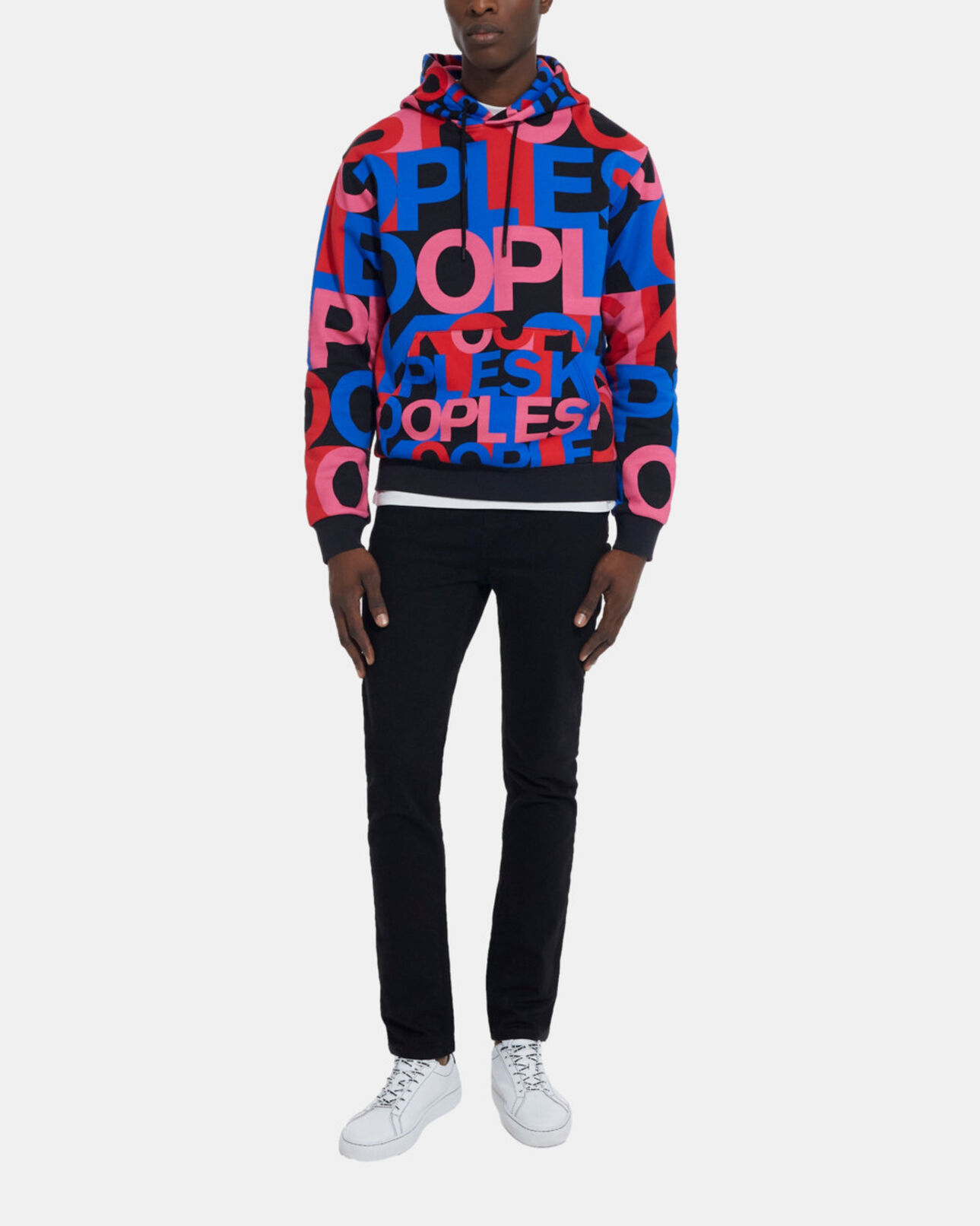 The Kooples HOMME MULTICOLOR sweatshirt logo multicolore