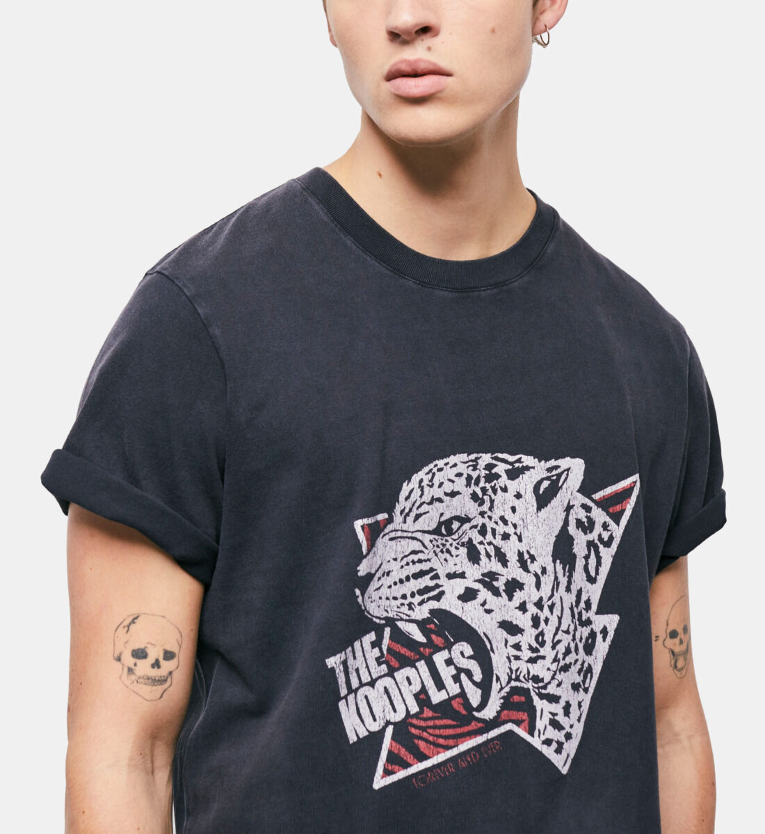 Tiger print t shirt cheap mens