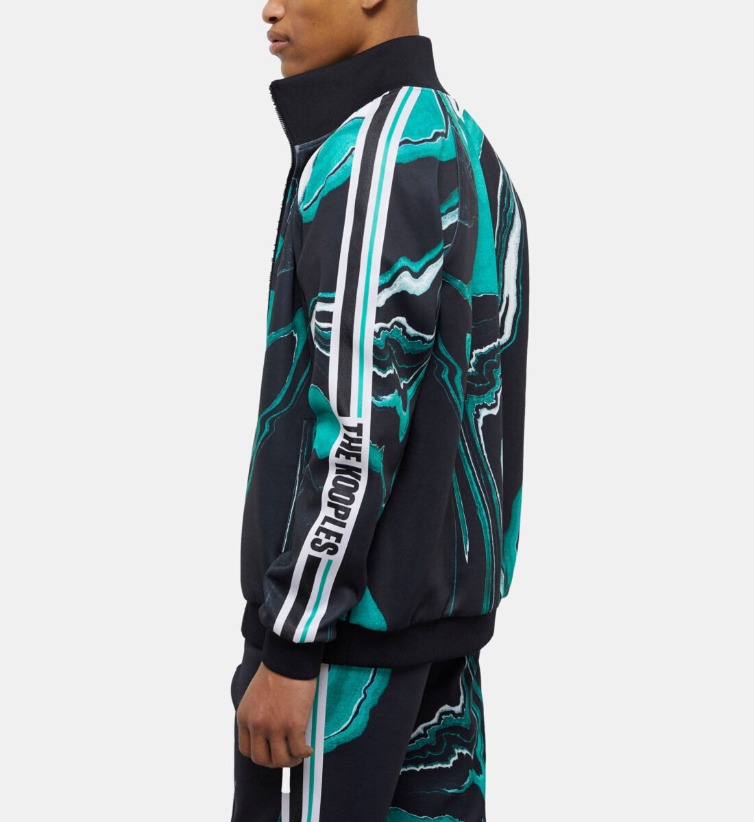 Printed tracksuit jacket The Kooples UK
