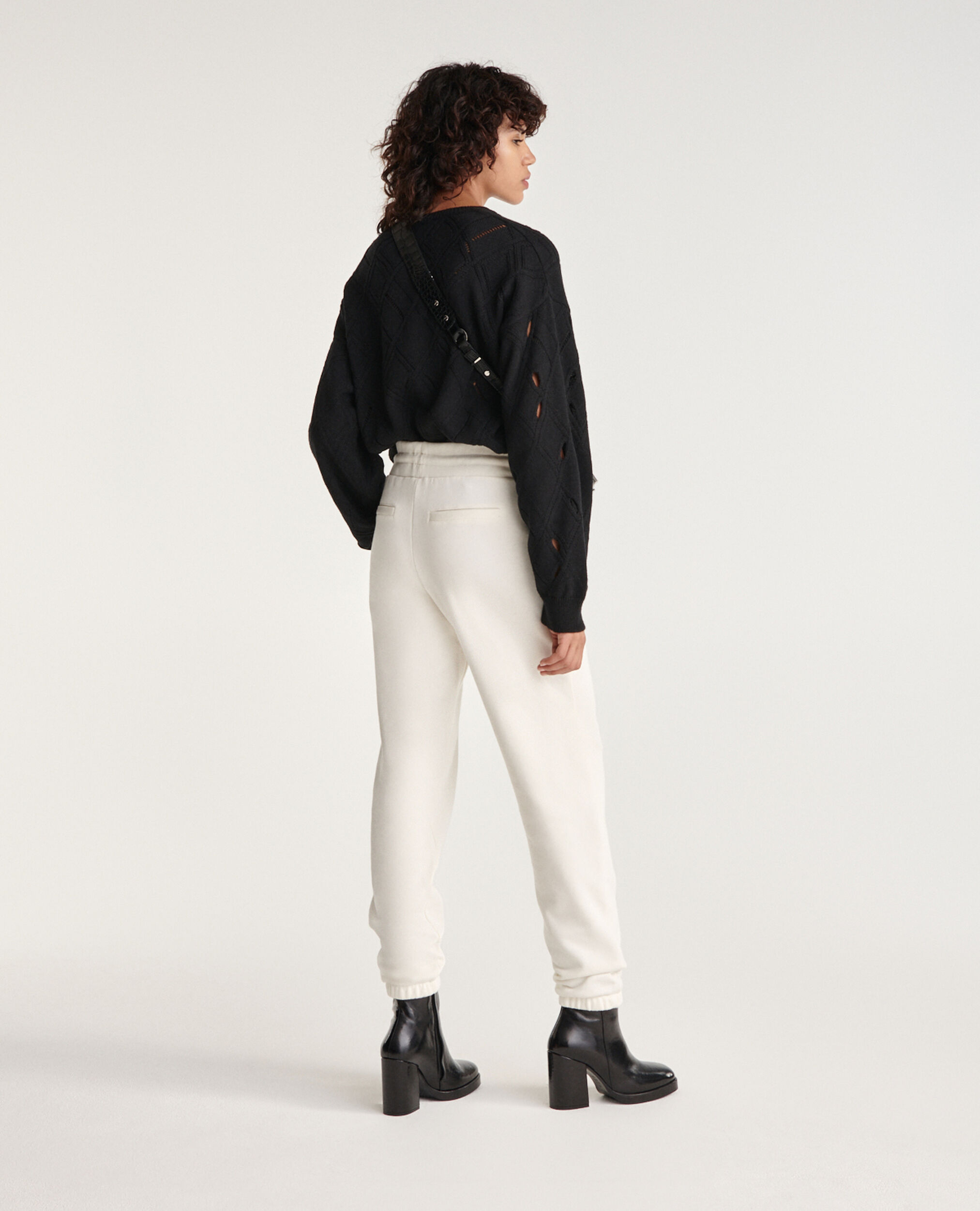Ecru jogging suit with print what is, ECRU, hi-res image number null