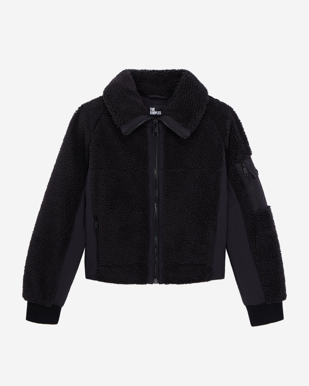 The Kooples FEMME BLACK blouson noir