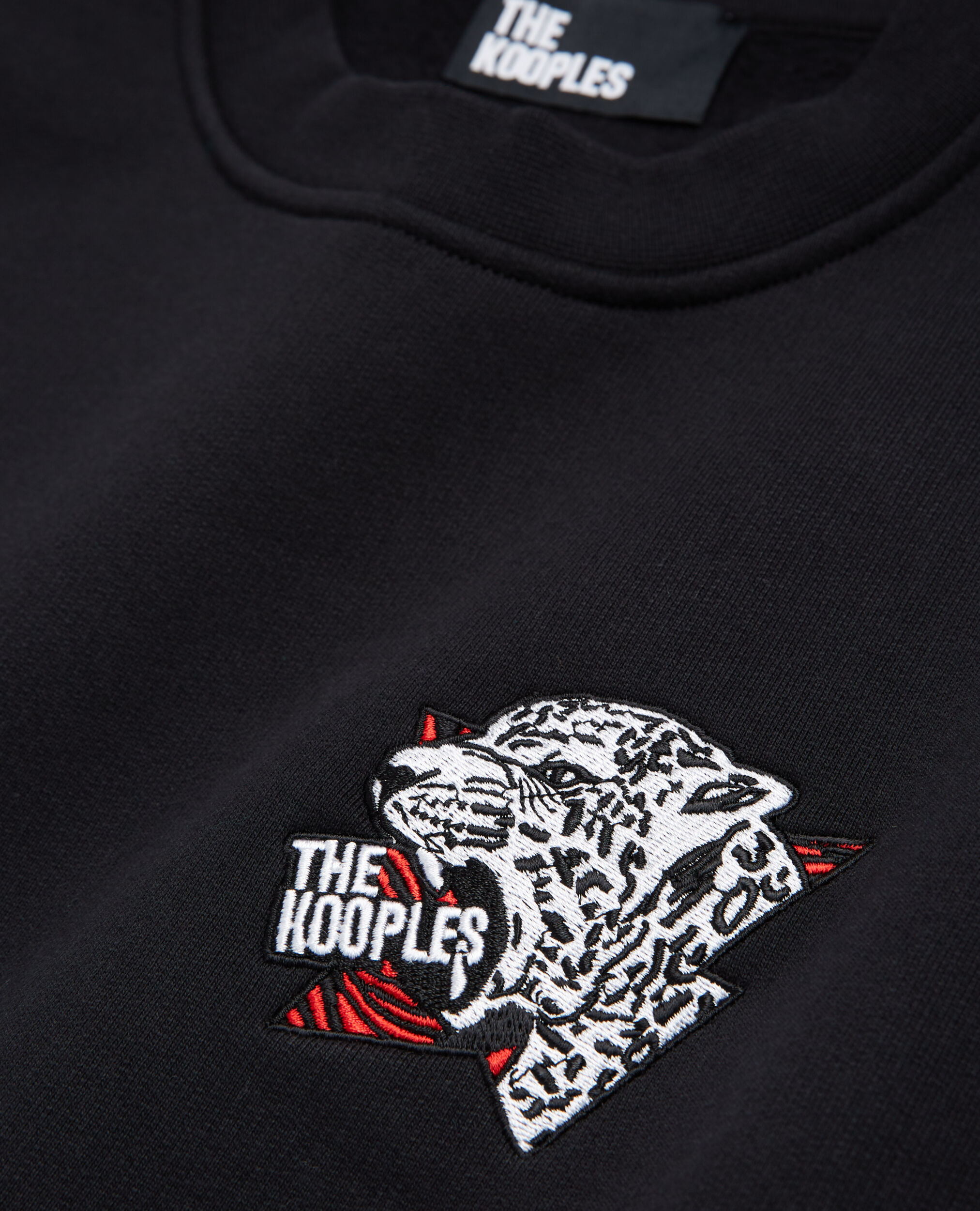 Sweatshirt logo tigre noir, BLACK, hi-res image number null