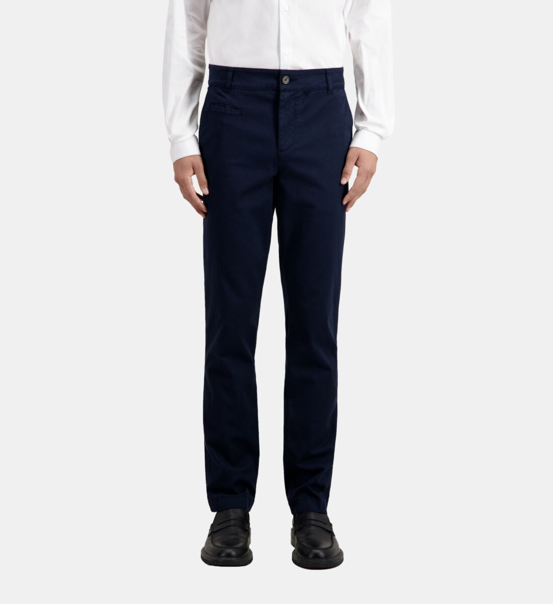 Navy blue chinos The Kooples US