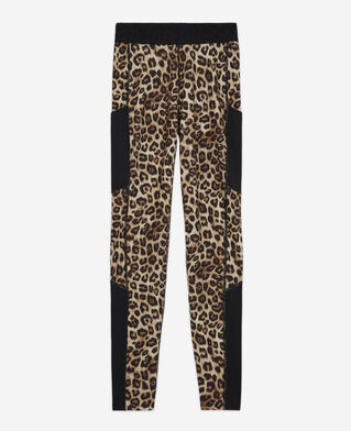 The Kooples FEMME LEOPARD legging technique léopard