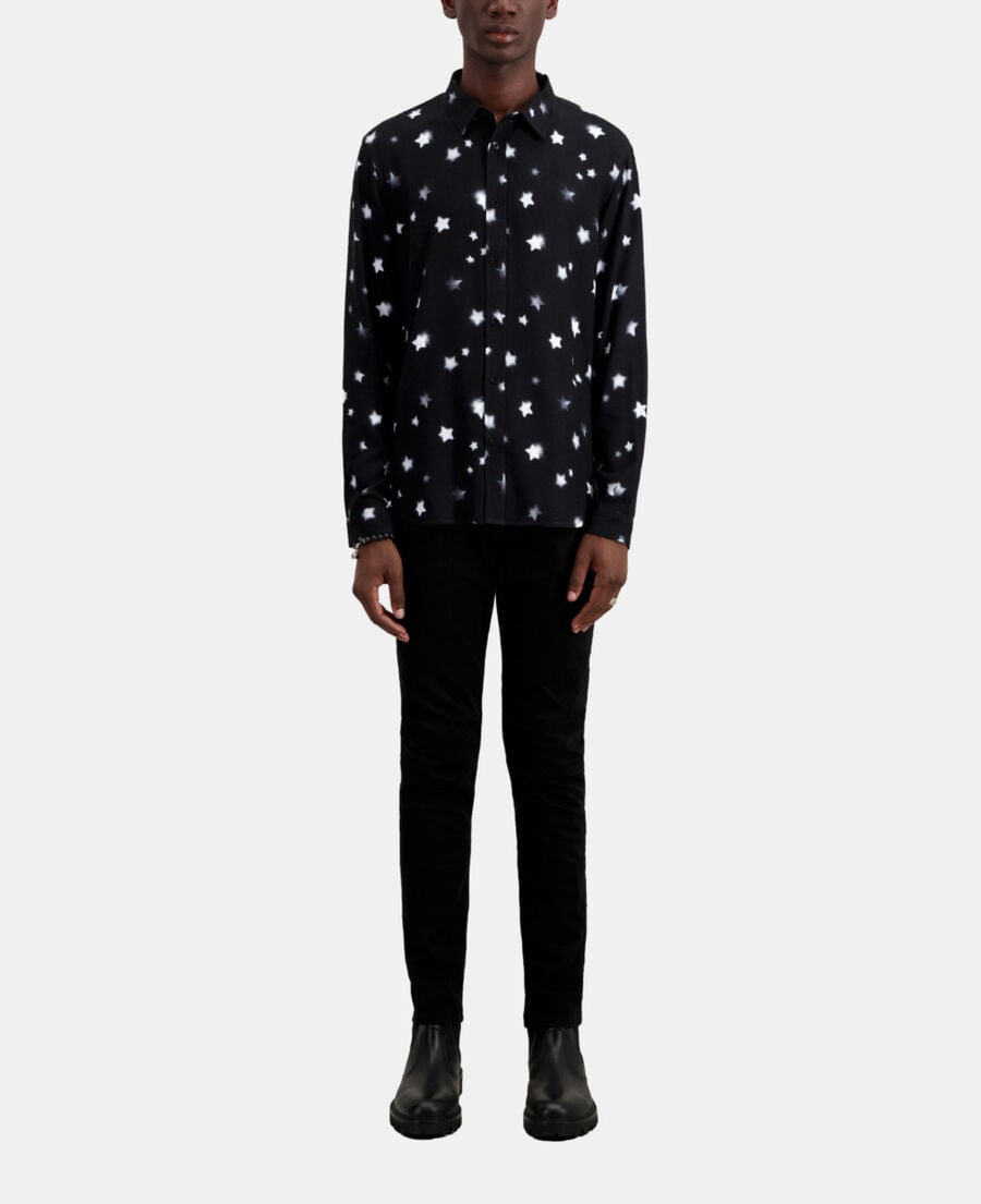 The Kooples HOMME BLACK chemise imprimée