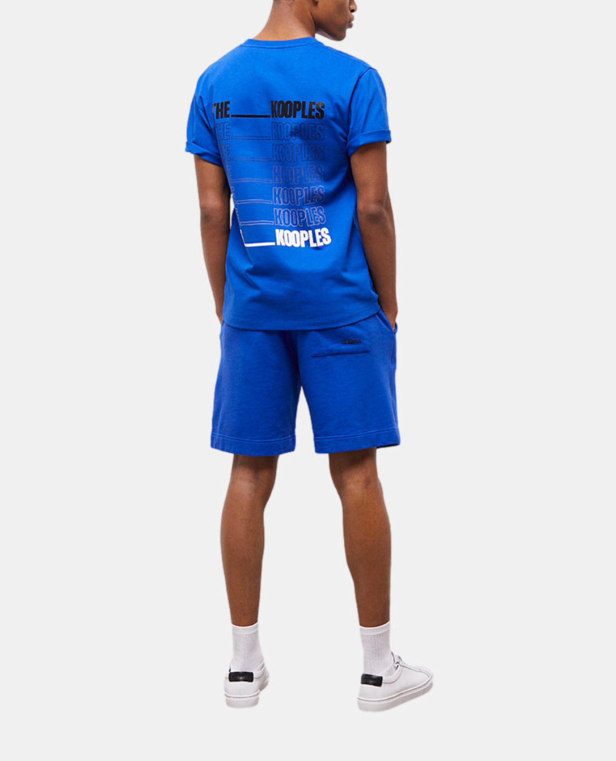 T-shirt Homme logo The Kooples bleu, BLUE ELECTRIC, hi-res image number null