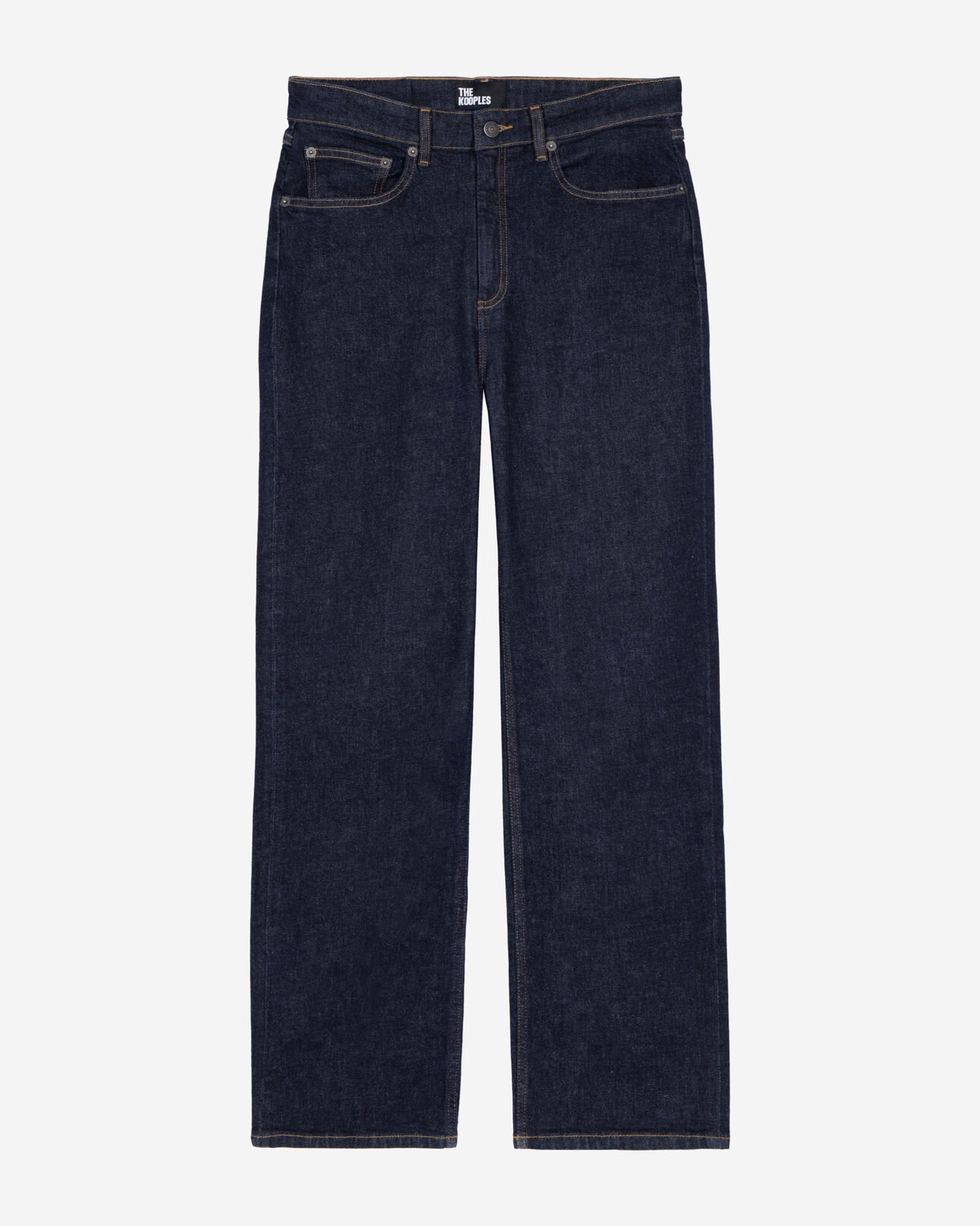 The Kooples FEMME BLUE ELECTRIC jean boyfriend bleu foncé