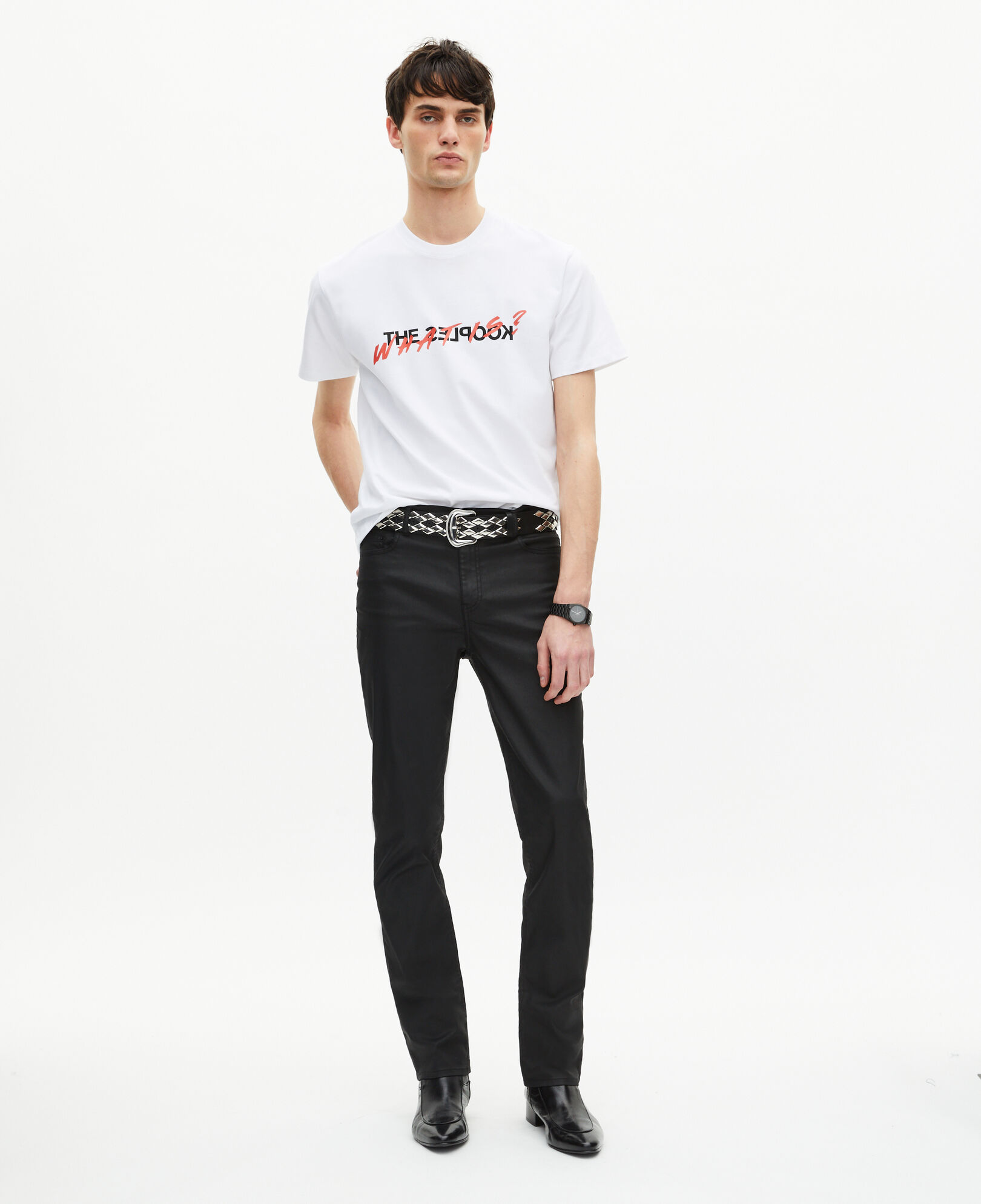 The Kooples MEN WHITE white what is t-shirt