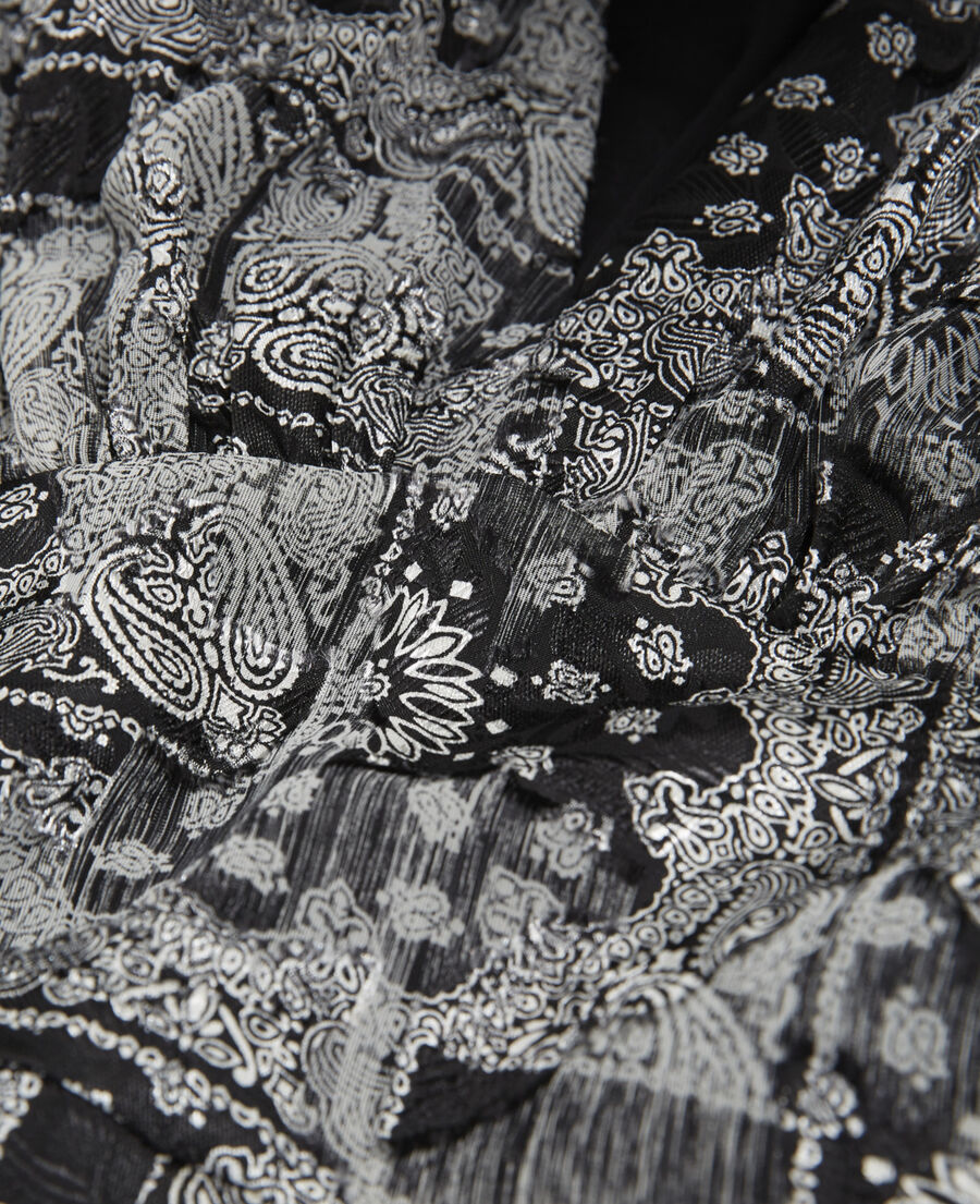 robe longue imprimé bandana