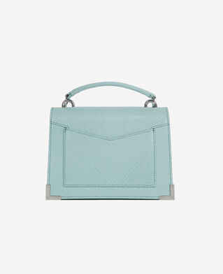 The Kooples FEMME MINT_01 sac emily small en cuir vert