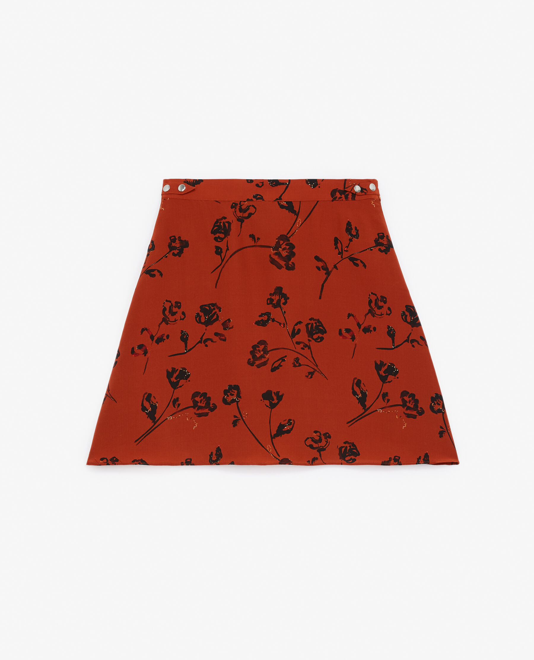 Orange skirt jumper top