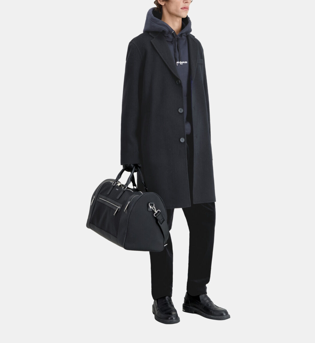 Mid calf coat sale