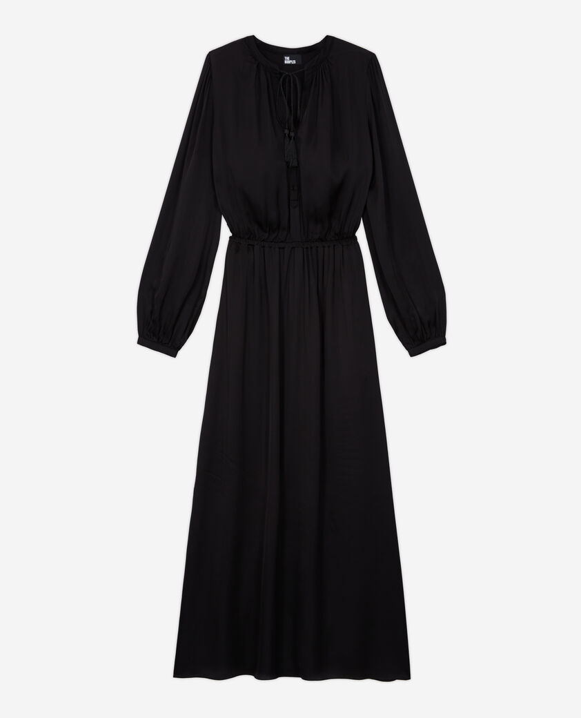 The Kooples WOMEN BLACK long black dress
