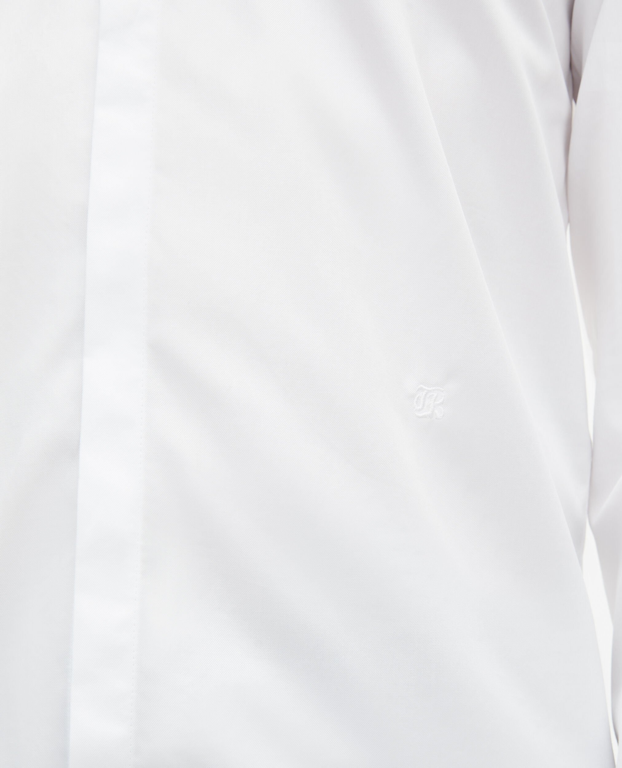Camisa clásica de cuello blanco, WHITE, hi-res image number null