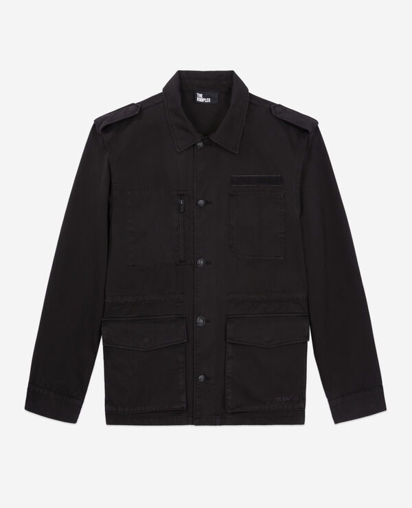 chaqueta worker negra denim