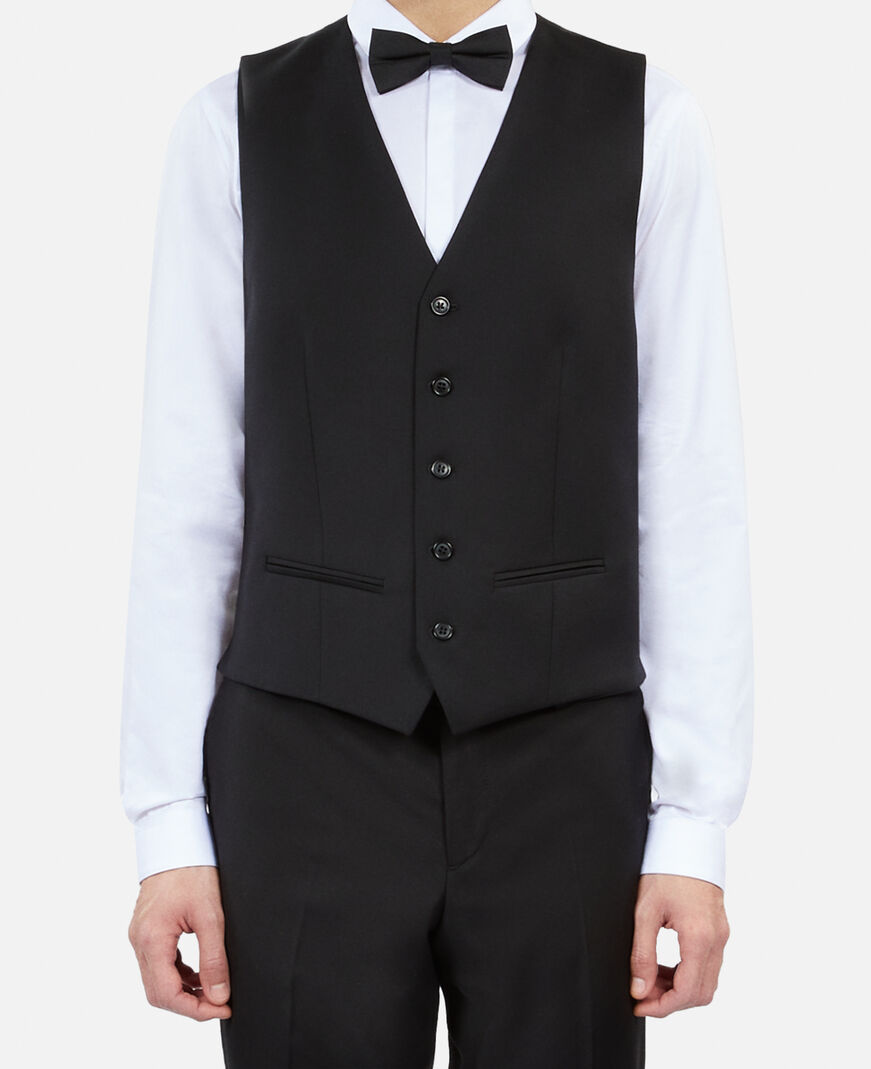 The Kooples HOMME BLACK nœud papillon en soie noir