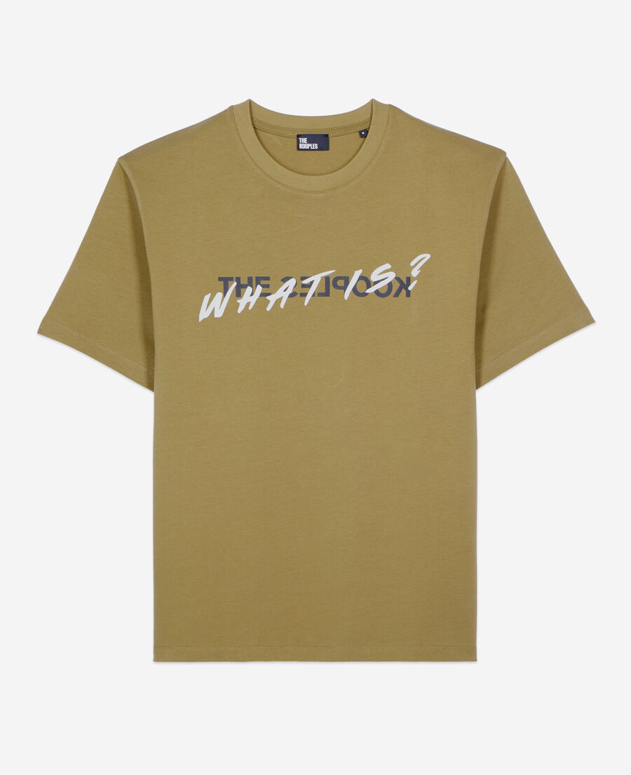 The Kooples H OLIVE khaki what is t-shirt