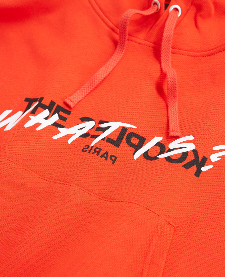 sweat rouge sérigraphie what is