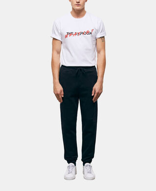The Kooples H BLACK black joggers with what is print