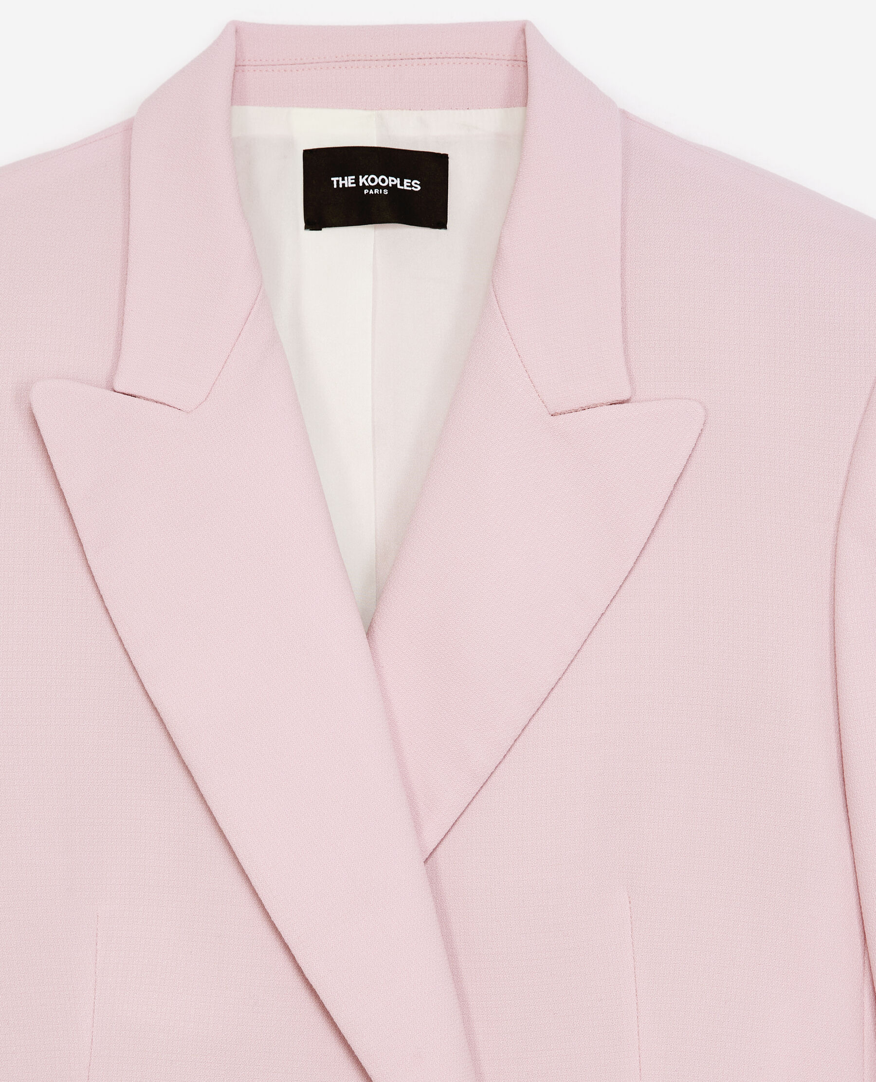 Veste costume laine rose The Kooples