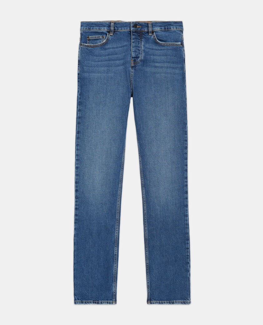 The Kooples H BLUE DENIM blue slim-fit jeans