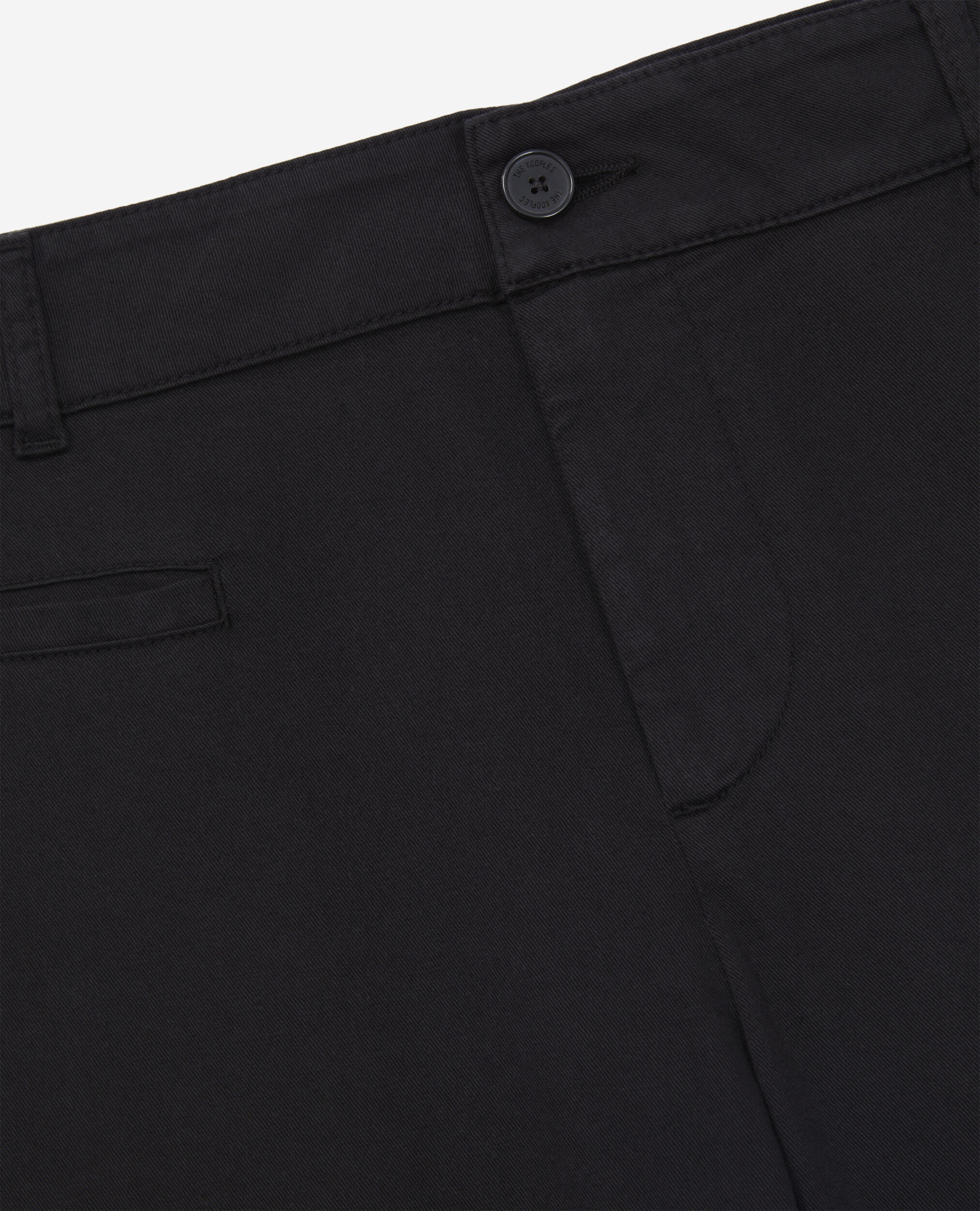 Pantalon chino noir, BLACK, hi-res image number null