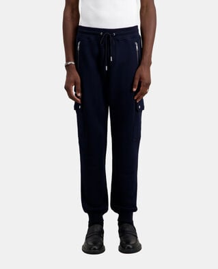 The Kooples H NAVY navy cargo joggers