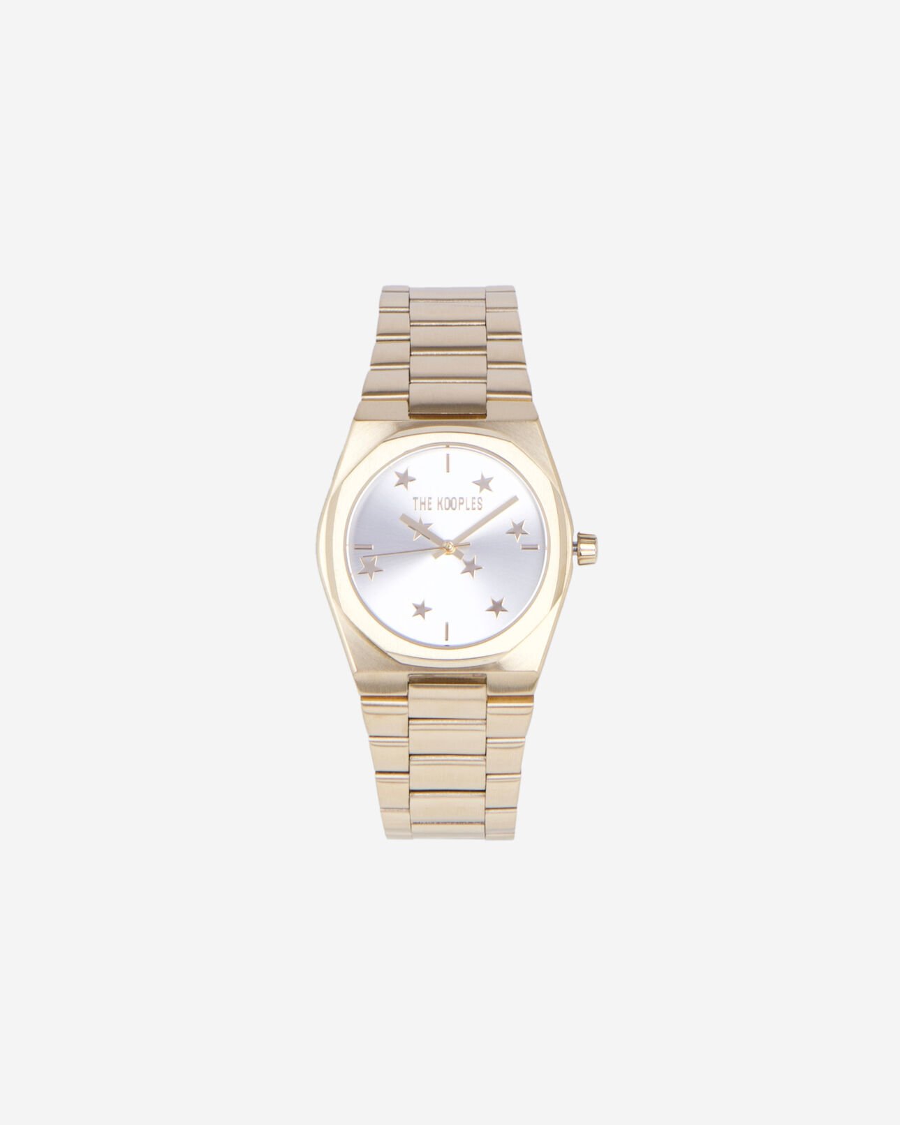 The Kooples UNISEX GOLD uhr mit goldenen sternen