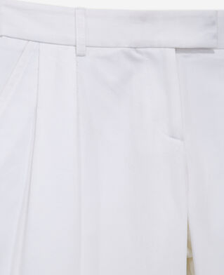 The Kooples FEMME WHITE pantalon large blanc