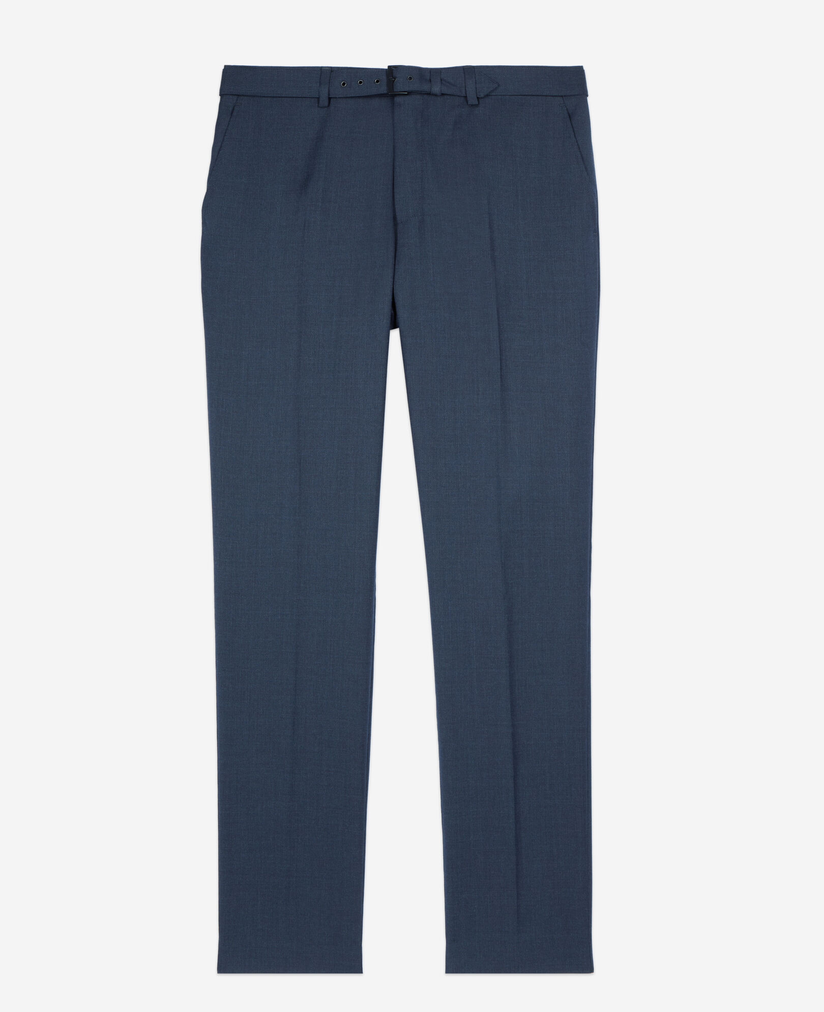 The Kooples MEN NAVY navy blue wool suit trousers